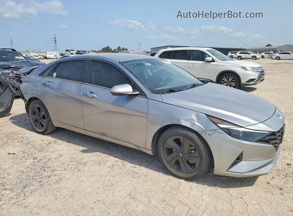 5NPLM4AG4MH030230 2021 HYUNDAI ELANTRA Silver Delantero derecho