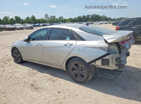 5NPLM4AG4MH030230 2021 HYUNDAI ELANTRA Silver Trasero izquierdo