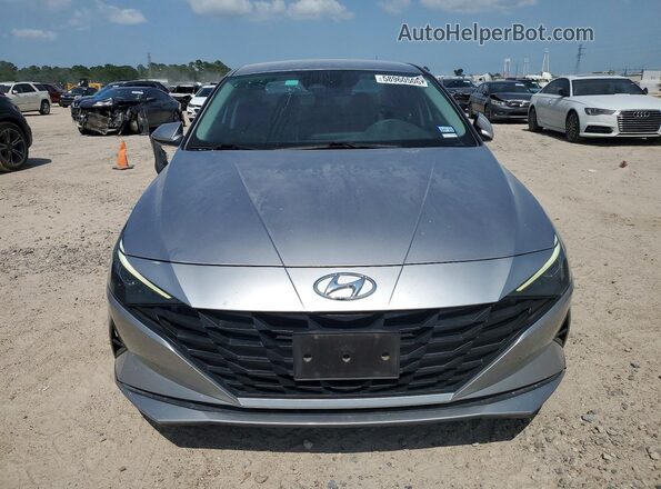 5NPLM4AG4MH030230 2021 HYUNDAI ELANTRA Silver Vista frontal