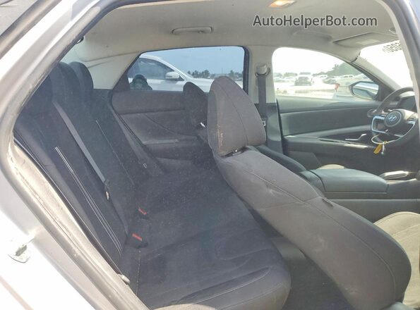 5NPLM4AG4MH030230 2021 HYUNDAI ELANTRA Silver Vista de los asientos traseros