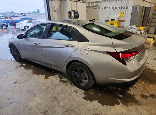 5NPLM4AG4MH046332 2021 HYUNDAI ELANTRA Gray Հետևի ձախ