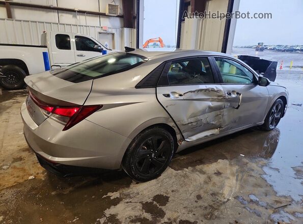5NPLM4AG4MH046332 2021 HYUNDAI ELANTRA Gray Հետևի աջ