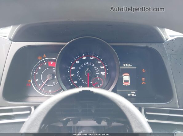 5NPLM4AG4PH090805 2023 HYUNDAI ELANTRA Gray უკანა სავარძლების ხედი