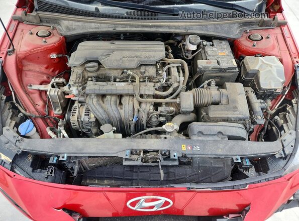 5NPLM4AG4PH100135 2023 HYUNDAI ELANTRA Red 