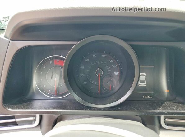 5NPLM4AG5MH004395 2021 HYUNDAI ELANTRA Gray Widok zestawu wskaźników