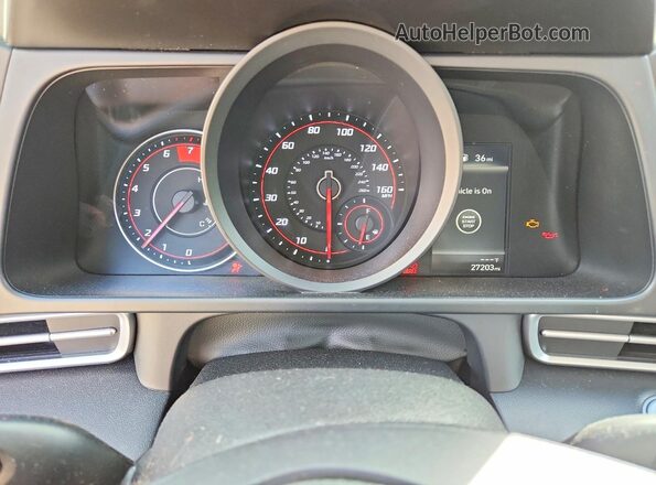 5NPLM4AG5MH008527 2021 HYUNDAI ELANTRA Black Instrument cluster view