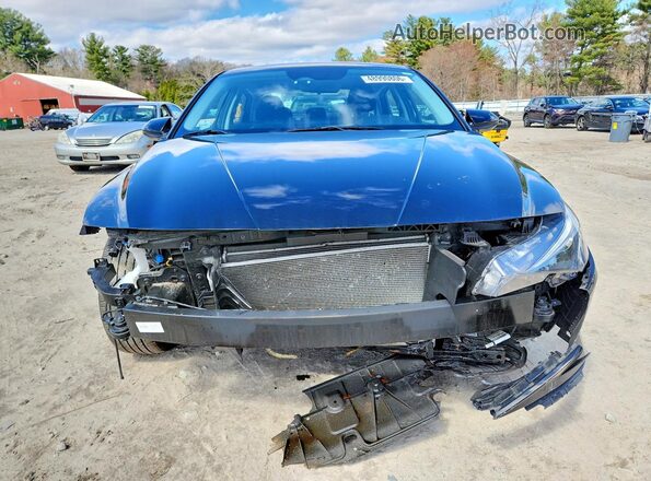 5NPLM4AG5MH008527 2021 HYUNDAI ELANTRA Black Front view
