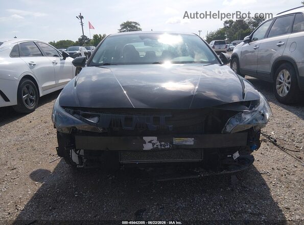5NPLM4AG5NH064663 2022 HYUNDAI ELANTRA Black Dashboard view