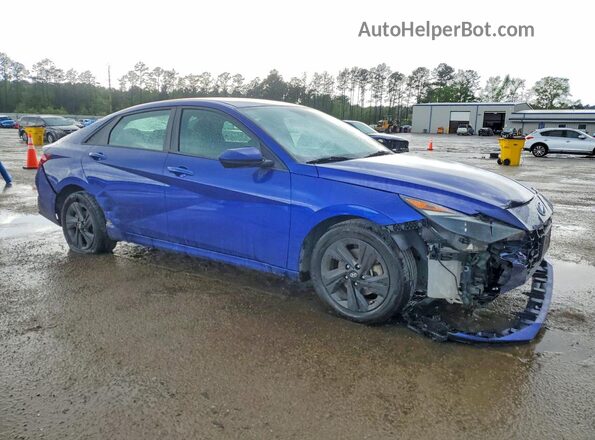 5NPLM4AG5PH100192 2023 HYUNDAI ELANTRA Blue Front right
