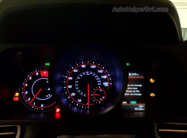 5NPLM4AG5PH103867 2023 HYUNDAI ELANTRA Белый Вид щитка приборов