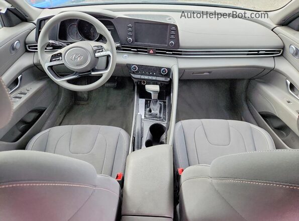5NPLM4AG5PH110687 2023 HYUNDAI ELANTRA Gray Առջևի վահանակի տեսք
