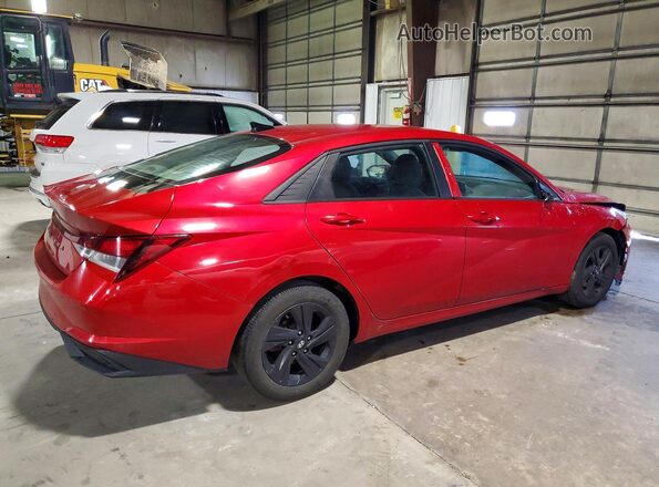 5NPLM4AG6MH019486 2021 HYUNDAI ELANTRA Red Հետևի աջ