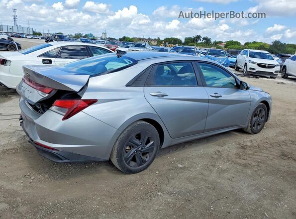 5NPLM4AG6NH083044 2022 HYUNDAI ELANTRA Silver Rear right