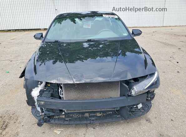 5NPLM4AG6NH084498 2022 HYUNDAI ELANTRA Черный Вид спереди