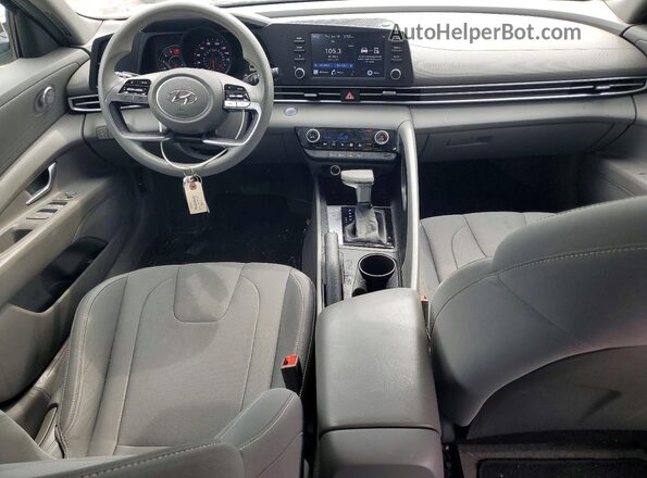 5NPLM4AG6NH084498 2022 HYUNDAI ELANTRA Черный Вид панели приборов