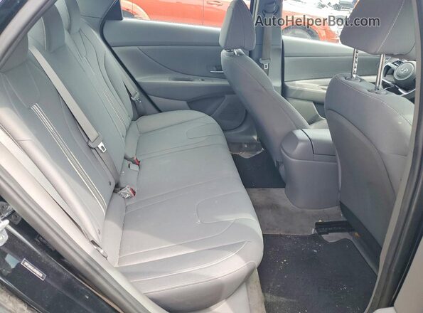 5NPLM4AG6NH084498 2022 HYUNDAI ELANTRA Черный Вид задних сидений