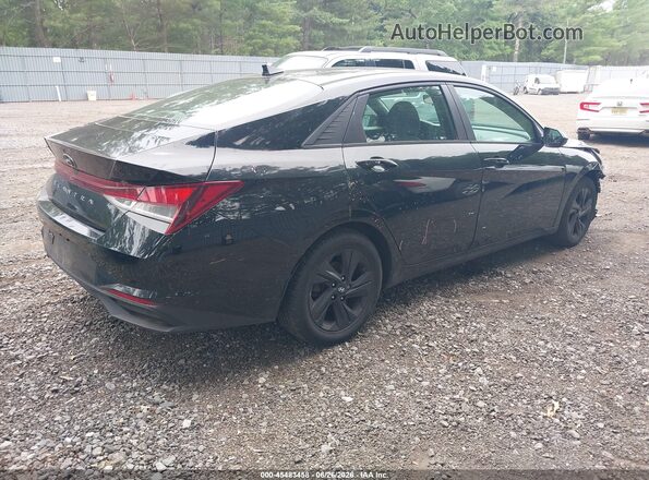 5NPLM4AG7MH012210 2021 HYUNDAI ELANTRA Black უკანა მარჯვენა