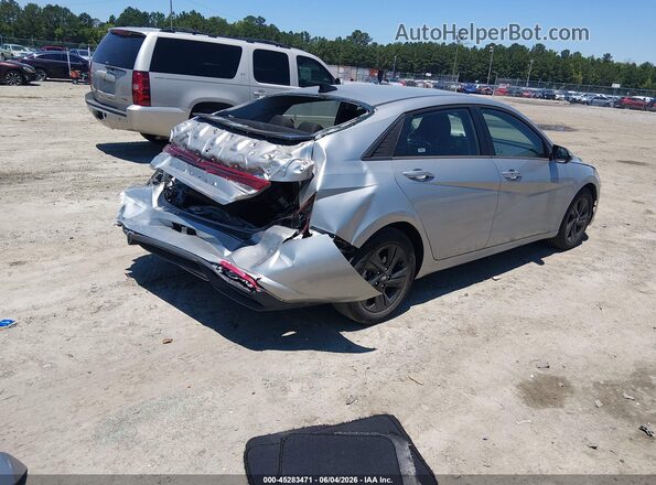 5NPLM4AG7MH028519 2021 HYUNDAI ELANTRA Silver Tył prawy