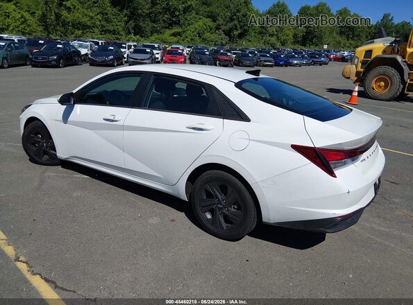 5NPLM4AG7MH048334 2021 HYUNDAI ELANTRA Белый Задняя левая четверть