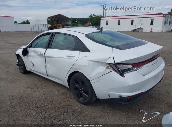 5NPLM4AG7NH085949 2022 HYUNDAI ELANTRA White Հետևի ձախ
