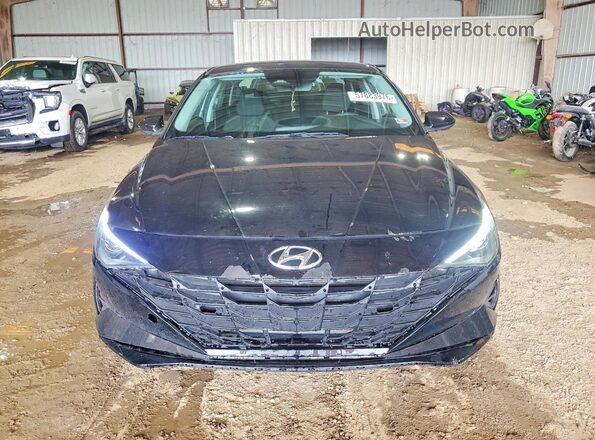 5NPLM4AG7PH089485 2023 HYUNDAI ELANTRA Black Դիմացի տեսք