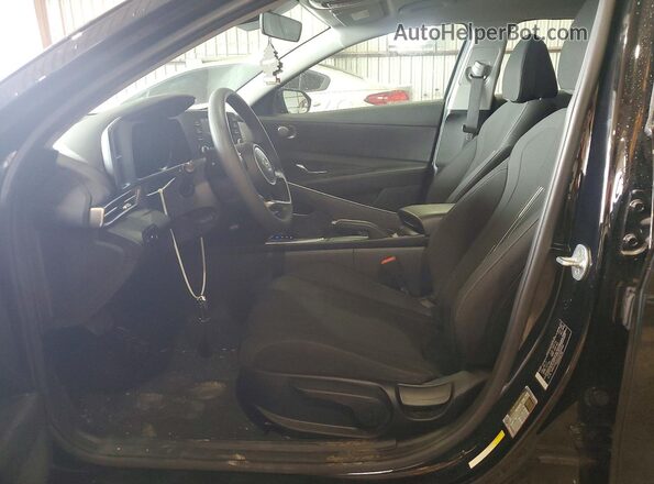 5NPLM4AG7PH089485 2023 HYUNDAI ELANTRA Black Սալոնի դիմացի տեսք