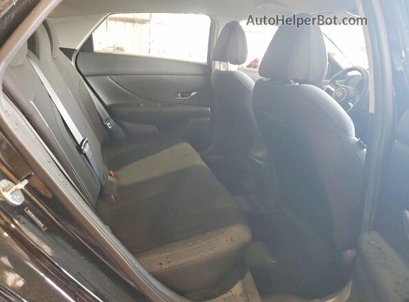 5NPLM4AG7PH089485 2023 HYUNDAI ELANTRA Black Հետևի նստատեղերի տեսք