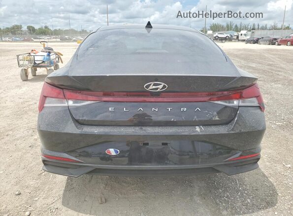5NPLM4AG7PH091155 2023 HYUNDAI ELANTRA Черный Вид сзади