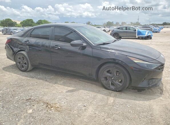 5NPLM4AG7PH091155 2023 HYUNDAI ELANTRA Черный Передняя правая четверть