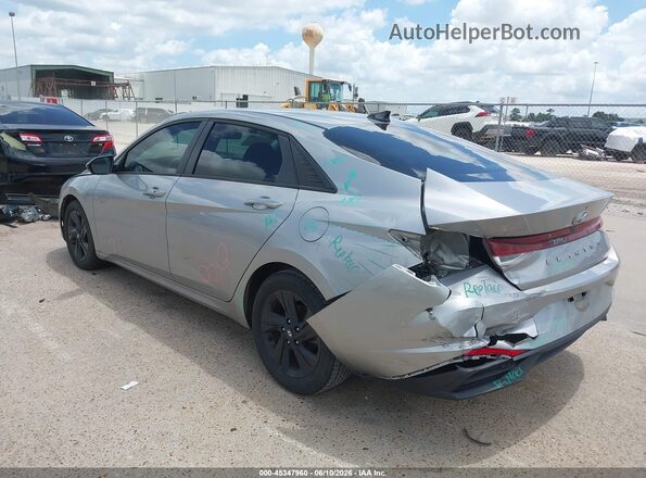 5NPLM4AG8MH009428 2021 HYUNDAI ELANTRA Silver უკანა მარცხენა