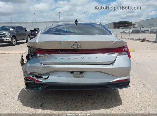 5NPLM4AG8MH009428 2021 HYUNDAI ELANTRA Silver 