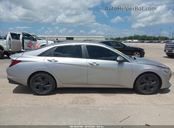 5NPLM4AG8MH009428 2021 HYUNDAI ELANTRA Silver სალონის 360-გრადუსიანი ხედი