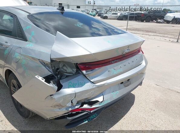 5NPLM4AG8MH009428 2021 HYUNDAI ELANTRA Silver წინა ხედი