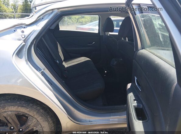 5NPLM4AG8MH010241 2021 HYUNDAI ELANTRA Silver VIN კოდის სტიკერის ხედი
