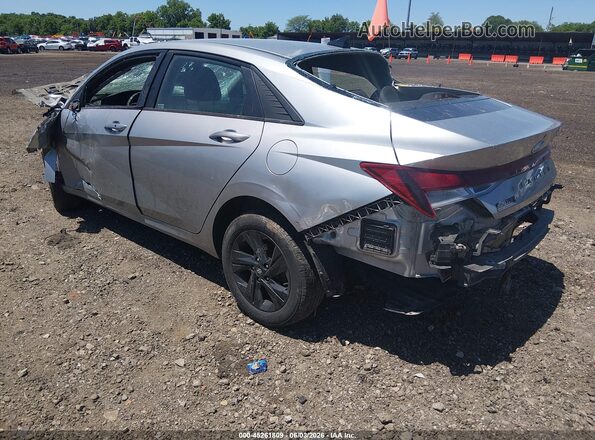 5NPLM4AG8MH010241 2021 HYUNDAI ELANTRA Silver უკანა მარცხენა
