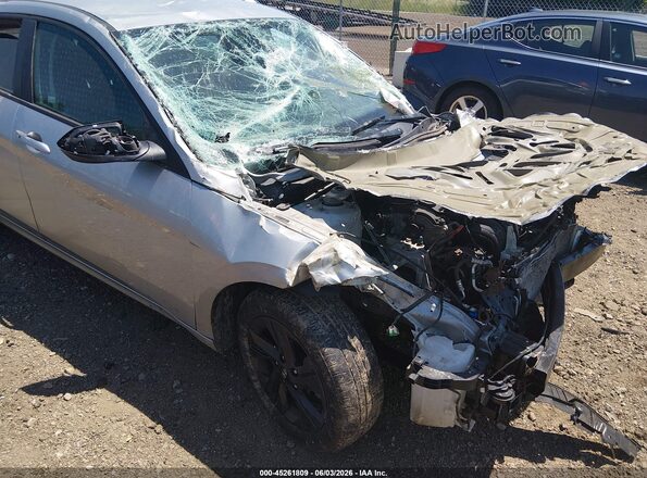5NPLM4AG8MH010241 2021 HYUNDAI ELANTRA Silver 
