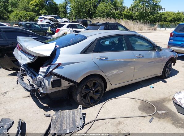 5NPLM4AG8MH017674 2021 HYUNDAI ELANTRA Gray Rear right