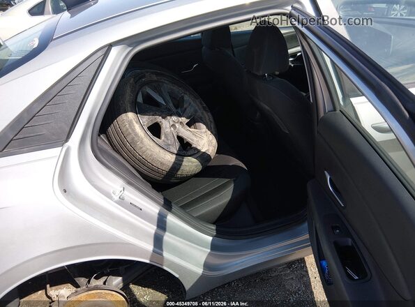 5NPLM4AG9MH006392 2021 HYUNDAI ELANTRA Silver Widok naklejki z numerem VIN