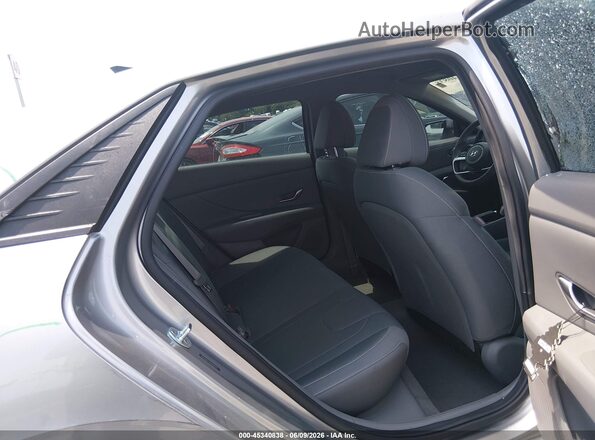 5NPLM4AG9MH023743 2021 HYUNDAI ELANTRA Gray VIN კოდის სტიკერის ხედი