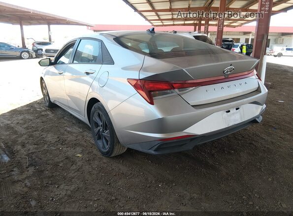 5NPLM4AG9MH052241 2021 HYUNDAI ELANTRA Silver უკანა მარცხენა