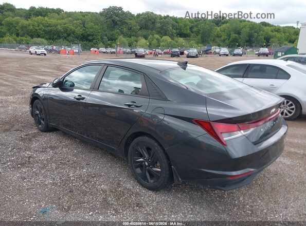 5NPLM4AG9NH063547 2022 HYUNDAI ELANTRA Gray Tył lewy