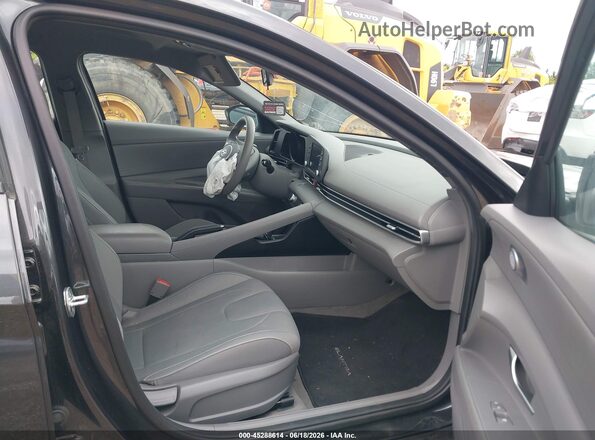 5NPLM4AG9NH063547 2022 HYUNDAI ELANTRA Gray Widok wnętrza z przodu