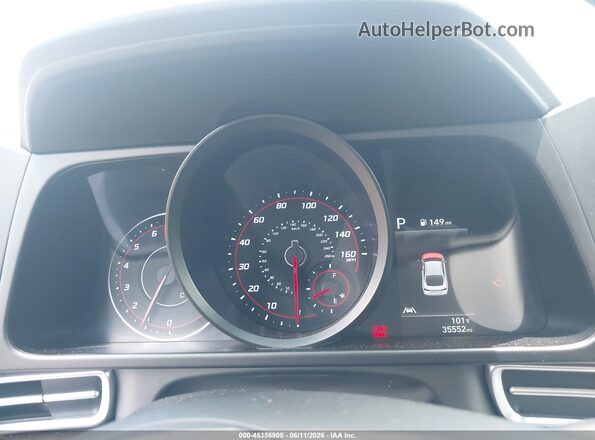 5NPLM4AG9PH088841 2023 HYUNDAI ELANTRA White უკანა სავარძლების ხედი