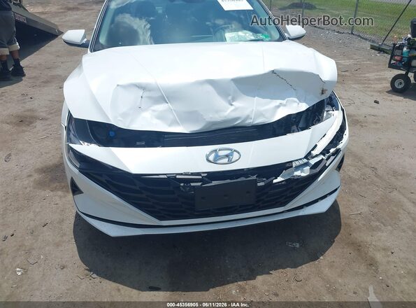5NPLM4AG9PH088841 2023 HYUNDAI ELANTRA White წინა ხედი