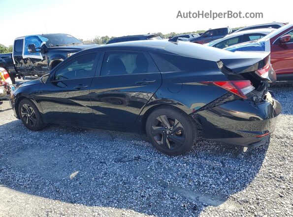 5NPLM4AG9PH103676 2023 HYUNDAI ELANTRA Черный Задняя левая четверть