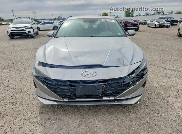 5NPLM4AGXMH009558 2021 HYUNDAI ELANTRA Gray 