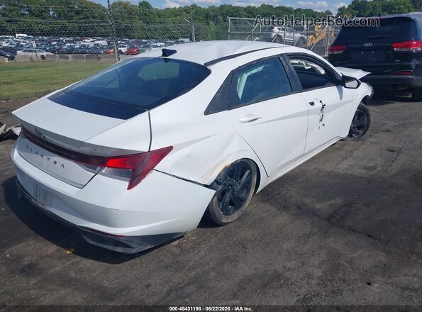 5NPLM4AGXMH010323 2021 HYUNDAI ELANTRA White უკანა მარჯვენა