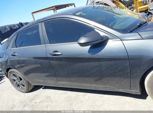 5NPLM4AGXMH033410 2021 HYUNDAI ELANTRA Black Widok wnętrza 360 stopni