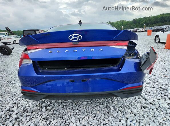 5NPLM4AGXMH044570 2021 HYUNDAI ELANTRA Blue 