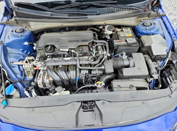 5NPLM4AGXMH044570 2021 HYUNDAI ELANTRA Blue 